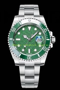 Бесплатная доставка 5 Стиль NEW 116610LN нержавеющей зеленый керамический ободок 8215 Движение 40мм Сапфир Luminous Автоматическая Спорт Мужские часы Мода