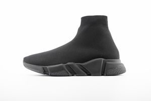 2020 속도 트레이너 러너 스니커즈 블랙 레드 배 블랙 오레오 패션 플랫 양말 부츠 캐주얼 신발 크기 35-45