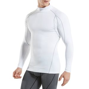 Kalvonfu mens vinter termiska underkläder manliga varma plusstorlek termiska tights kompression undershirt ridning toppar