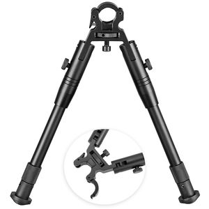 New 8" to 10" Adjustable Hunting Tactical Rifle Bipod - Fits for Most 11mm to 19mm Barrels