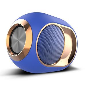 X6 Bluetooth Slower Speaker Alto-falantes Portáteis Música Estéreo Sem Fio Surrent Super Bass Speaker HiFi Sound Support Card TF 1200 mAh
