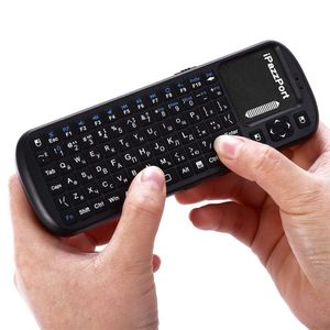 Freeshipping KP-810-19S Russian Version 2.4g Wireless Mini Keyboard Super känslighet Multi-touch-tangentbord för PC