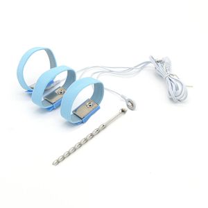 Estim Apparaat Electro Shock Ringen Extender Enhancer EnlargerUrethral Katheter, Volwassen Speeltjes Voor Mannen Y18110801