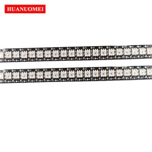 1m 144leds / M APA102 RGB LED Pixel Strip Light, Adresowalna taśma APA102C 5050 SMD 144Pixels / m; IP20 Black PCB z danymi i zegara oddzielnie