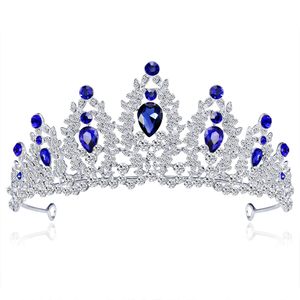 الفتيات تيجان مع أحجار الراين مجوهرات الزفاف جائزة الزفاف عرسان عيد ميلاد PAGEANT CRYNAL TIARAS