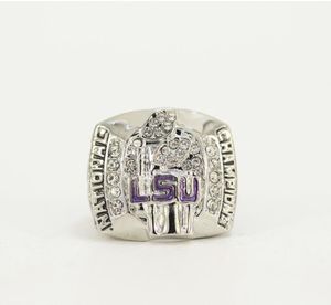 2003/2007 Louisiana State Tigers Championship Anello in lega Regalo di compleanno per fidanzato Fan Memorial Collection