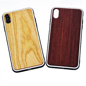 iPhoneの手作りの木製電話カバーXS Max XR 7 8 Plus 11 Pro Wood Case Nature Frienldy Protective Shell