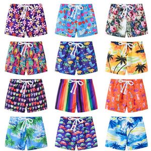 Kids Shorts Printed Baby Boys Beach Shorts Children Cartoon Swim Trunks Summer Baby Pants Fashion Kids Clothing 13 Designs DHW2323