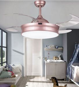 LED Modern Alloy Acryl Ceiling Fan LED Lamp.LED Light.Ceiling Lights.LED Ceiling Light.Ceiling Lamp For Foyer Bedroom MYY