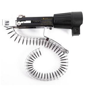 2019 Automatisk skruvkedja Nail Gun Adapter Skruvpistol för elektrisk borrbandslängd Borrmaskinfästkedja med skruvar