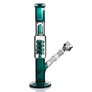 Novos grandes narguilés vidro bong dab rigs downstem perc bubbler waterpipes tigela peça de vidro grosso bongos de água com 14mm