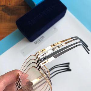 Großhandelsrahmen-Luxusbrillen oculos de grau Männer und Frauen Myopie-Brillenrahmen mit Etui