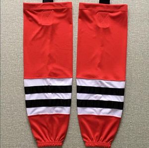 2020 Ice Training 100% Polyester Practice Socks Red Hockey Men Youth Kids