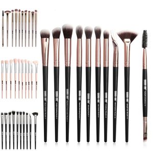 New Pro Makeup Brushes Set 12 pcs lot Eye Shadow Blending Eyebrow Eyelash Eyeliner Brushes pincel Maquiagem For Makeup