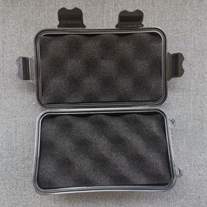 Sea-fioriture scatola di plastica per coltello attrezzatura da campeggio di sopravvivenza Pocket Coltelli Case nero