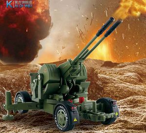 Alloy Car Model Toy, Military Rocket Truck, Antiaircraft Gun, Cannon, High Simulation, for Kid' Birthday' Party Gift, Collecting, Decoration