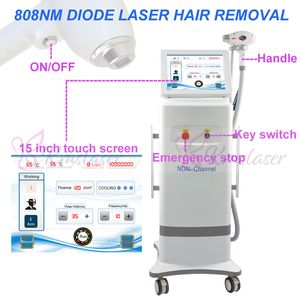No channel 808nm fiber coupled laser diode hair removal Alexandrite Laser System machine