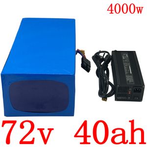 72V battery pack 40AH electric bike 72v 40ah Lithium 3000W 4000W scooter with charger