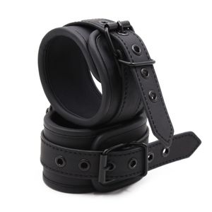 BDSM Bondage Restraints Leather Hand Ankle Cuffs Adult Games Bdsm Tools Sex Toys For Couples Fetish Sexy Shop T191105