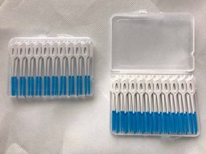 120 Pcs Teeth Cleaning Oral Care Tooth Floss Oral Hygiene Dental Floss Soft Interdental Dual Toothpick C18112601