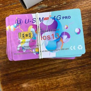 The Latest Version and Original Ghost Unlock USIM card 4G LTE For iPhone 7 8 X XS MAX with free DHL