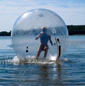 Dia 2m uppblåsbar rolig, mänsklig hamster boll, vatten walking zorb boll till salu