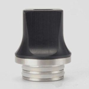Wholesale yellow tip for sale - Group buy Vape Ecig latest flat drip tip PEI acrylic stainless steel smok mouthpiece coil father vape driptip clear black yellow