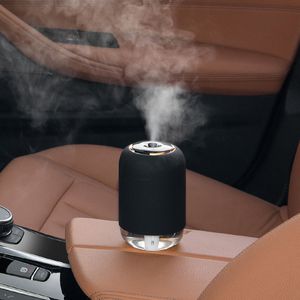 Araba Difüzör Oto Hava Spreyi Aroma Uçucu Yağ Difüzörü Ev Için USB Nemlendirici Mist Maker LED Gece Lambası Hediye Ev Aksesuarları