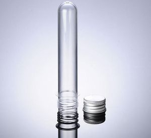 Clear Plastic Test Tubes with Screw Caps, Candy bottle, Cosmetics Bottles, Bath Salt Containers, 25x140mm(40ml) SN412