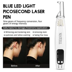 Profesjonalny laser Picosecond Pen tatuaż usuwanie piegów Mole ciemna plama Pigment Remover laserowa maszyna do leczenia trądziku pielęgnacja urody do użytku domowego