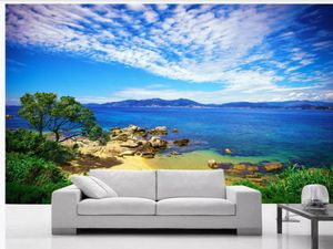 Fototapeten Tapeten Insel Landschaft europäischen modernen Hintergrund Wandmalerei