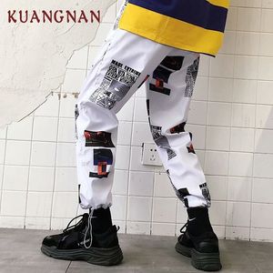 KUANGNAN Ankle-Length Hip Hop Pants Men Trousers Jogger Harem Pants Men Clothes 2018 Joggers Streetwear Men Pants Casual XXL C18122901