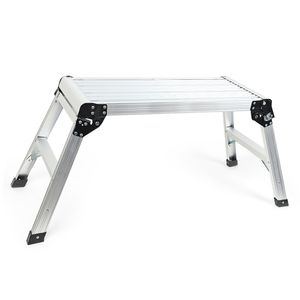 LSX - XCT01 Aluminium Stopowa Przenośna Składana Platforma Ladderowa Heavy Duty Bench Works Stoo