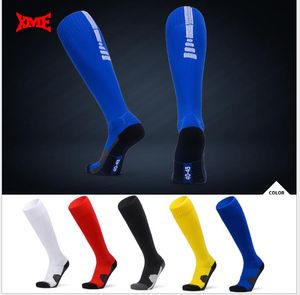 Long tube over the knee slip resistant wear compression soccer socks sports training socks