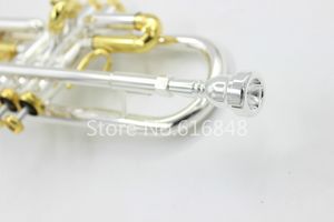 Ny Denis Wick BB Trumpet U-formad metallmunstycke Guldlack och silverpläterad instrumenttillbehör Munstycksstorlek 7c 5c 3c 1,5c