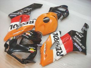 Verkleidungen in Erstausrüsterqualität für Honda CBR1000RR 2004 2005 gelb rot Spritzguss-Verkleidungssatz CBR 1000 RR 04 05 QQ20