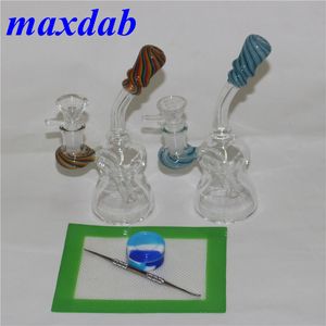 Glass Oil Rigs bong hookahs honeycomb bubbler water pipes heady dab rig Pipe bongs percolator bowl small mini Hookah