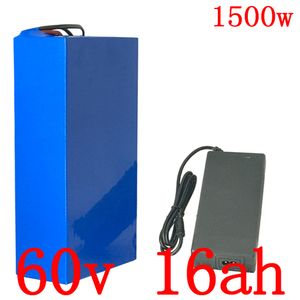 60V 15AH batteripaket 60V litiumjon 1500W 1800W elektrisk scootercykel