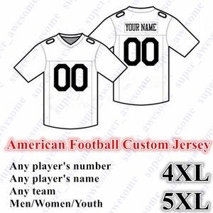 5xl Yeni Amerikan Futbol Özel Forması Tüm 32 Takım Herhangi Bir Adı Herhangi Bir Sayı Boyutu S-6XL Karışım Siparişi Erkek Kadın Gençlik Çocuklar Dikiş