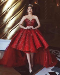 Bola bling vestido longo baile de formatura lantejoulas querida hi-lo plissados em camadas tule sem costas vestidos de noite vestidos de fiesta