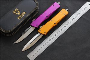 VESPA knife Good Price aluminum handle S35VN steel blade camping hunting survival outdoor Utility EDC tool fruit kitchen knife