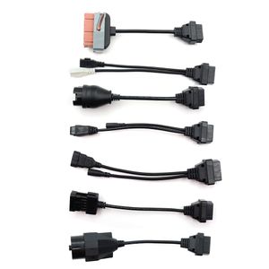 뜨거운 판매 트럭 케이블 CDP PRO OBD2 OBDII 자동차 케이블 트럭 진단 도구 연결 케이블 8 PCS 트럭 케이블 TCS CDP 플러스 용 케이블