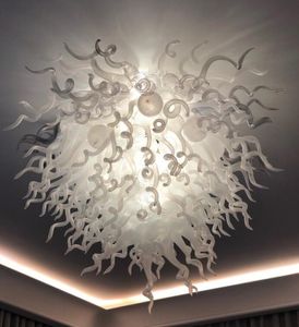 Lambalar Çağdaş Işıklar Dekoratif Üflemeli Murano Sınıf Avize Tavan Işık LED Flush Dağı Otel Restoran Aydınlatma Dekorasyon