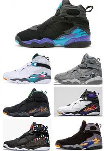 J 8 sapatos de basquete Yakuda Botas locais Online Store DropShipp Aceito 8 Aqua Bugs Bunny Cool Gray Countdown Pack Playoffs Green