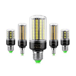 E27 LED-lampor E14 SMD5736 LED-lampor AC85-265V LED Corn Light 3.5W 5W 7W 9W 12W 15W 20W NO Flicker