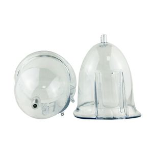 1 pair breast cupping for vacuum therapy machine breast sucking machine accessories,breast enlargement suction cups equipment