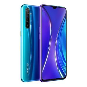 オリジナルのREALME X2 4G LTEの携帯電話8GB RAM 128GB 256GB ROM Snapdragon 730Gオクタコア64MP OTG NFC 4000mAh Android 6.4インチ全画面指紋IDスマート携帯電話