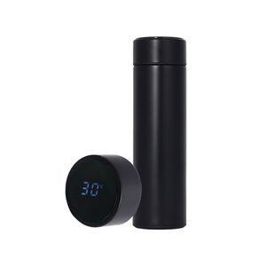 Modig högkvalitativ temperaturdisplayermosvattenflaska Smart Touch Switch Vakuumkolv Bästa gåvor för vänner