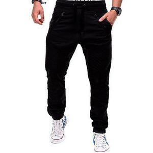 Hirigin Men Casual Gym Workout Slim Fit Urban Straight Leg Running Jogger Cargo Pants Trousers Solid Pencil Tracksuit
