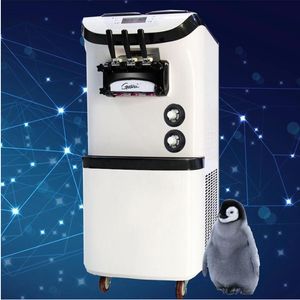 Maszyna do lodów komercyjnych Soft Electric 36-42L / H Trzy Flavors Słodki Cone Ice Cream Maker 110V / 220 V 3300W